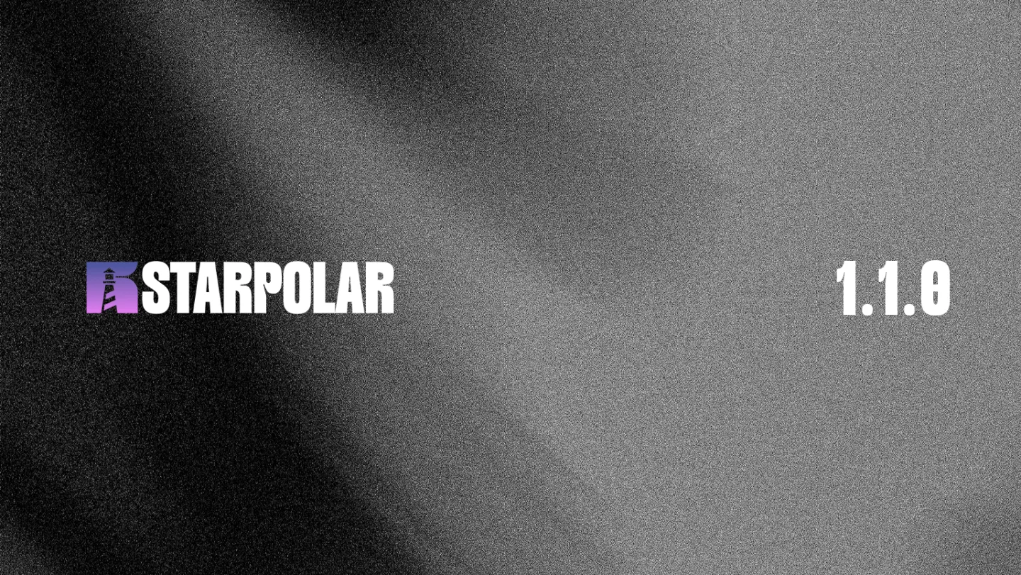 Starpolar 1.1.0 release artwork